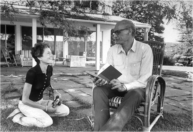 Inge Morath ir Arthur Miller